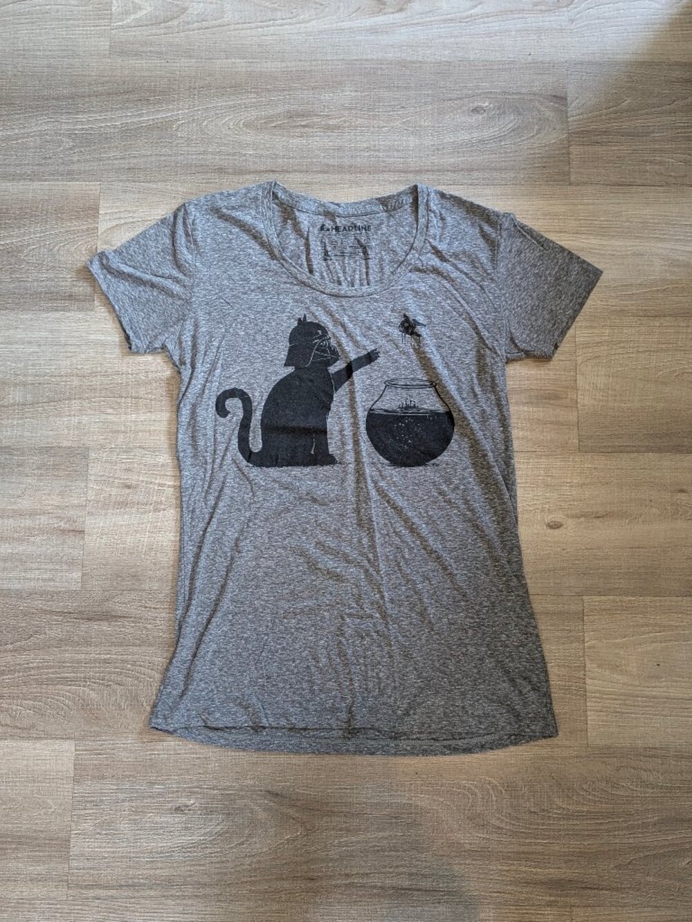 NWOT Darth Vader Cat Funny T-Shirt